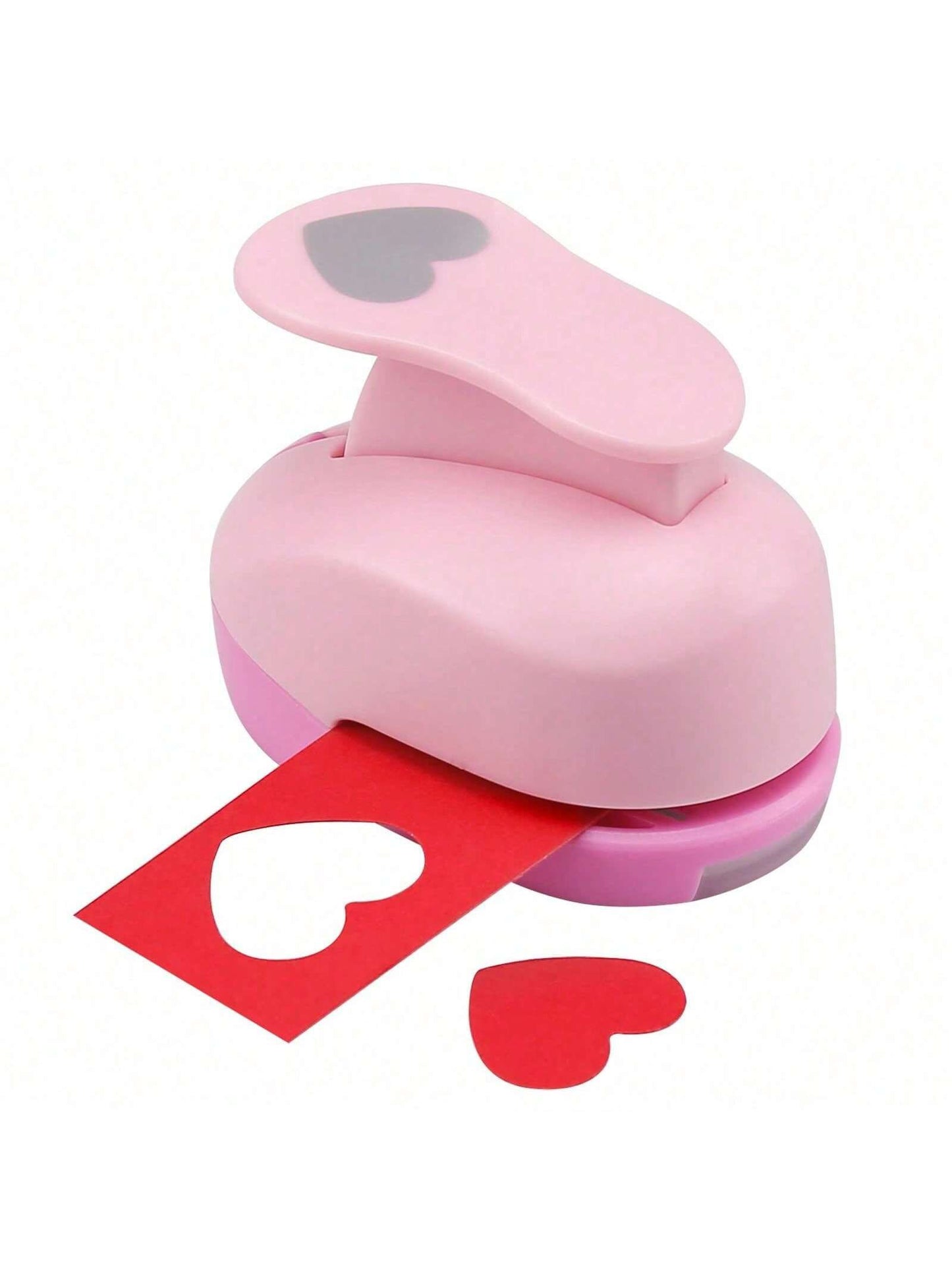 1.4 Inch Heart Punch, 10mm 15mm 25mm 35mm Heart Lever Action Craft Punch, Heart Shaped Hole, Weddings, Cardstock, Gift Wrapping, Greeting Cards And Scrapbooks