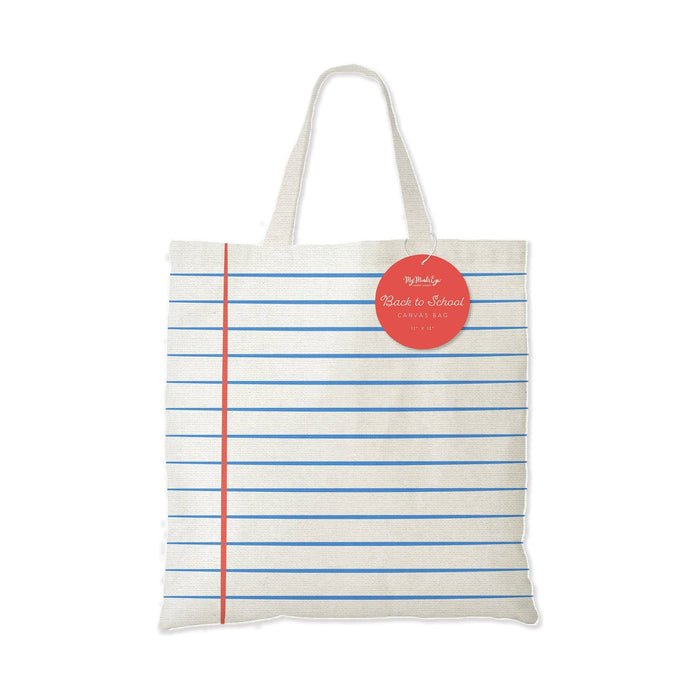 Back to School Canvas Bag