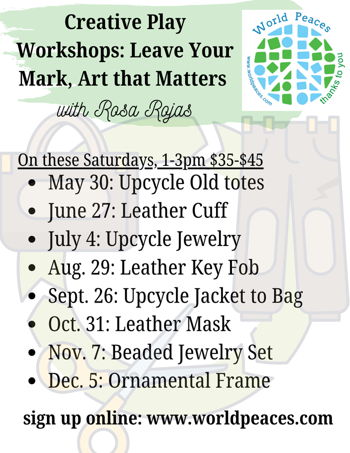 Creative Play Workshops with Rosa Rojas