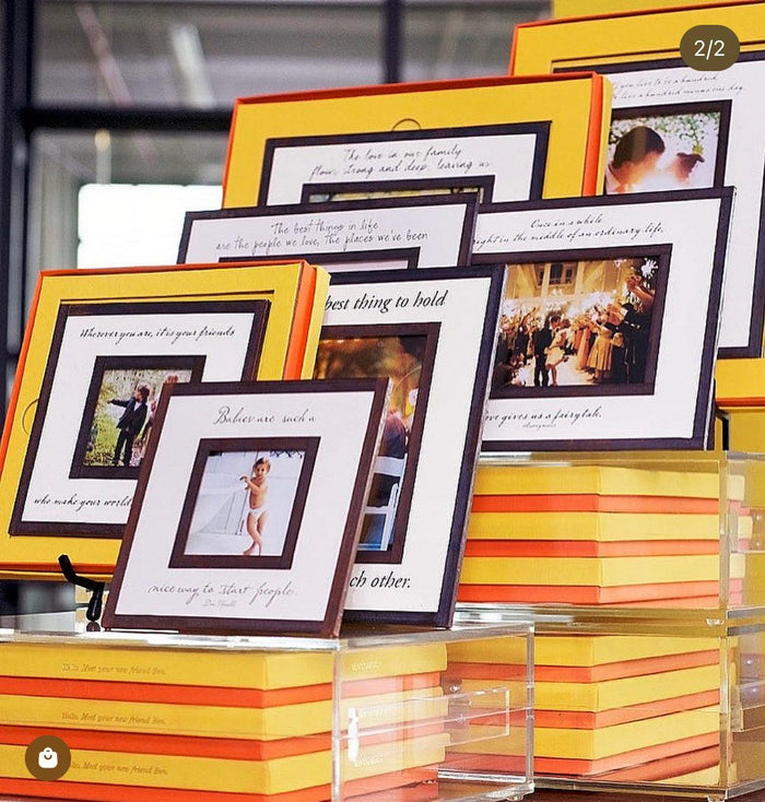 Family Faces Are Magic Mirrors Copper & Glass Photo Frame - Ben's Garden