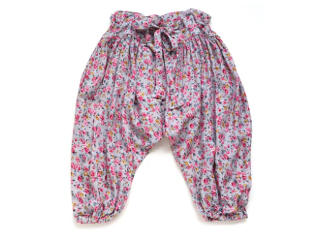 Fleur De Mer Grey Harem Pants