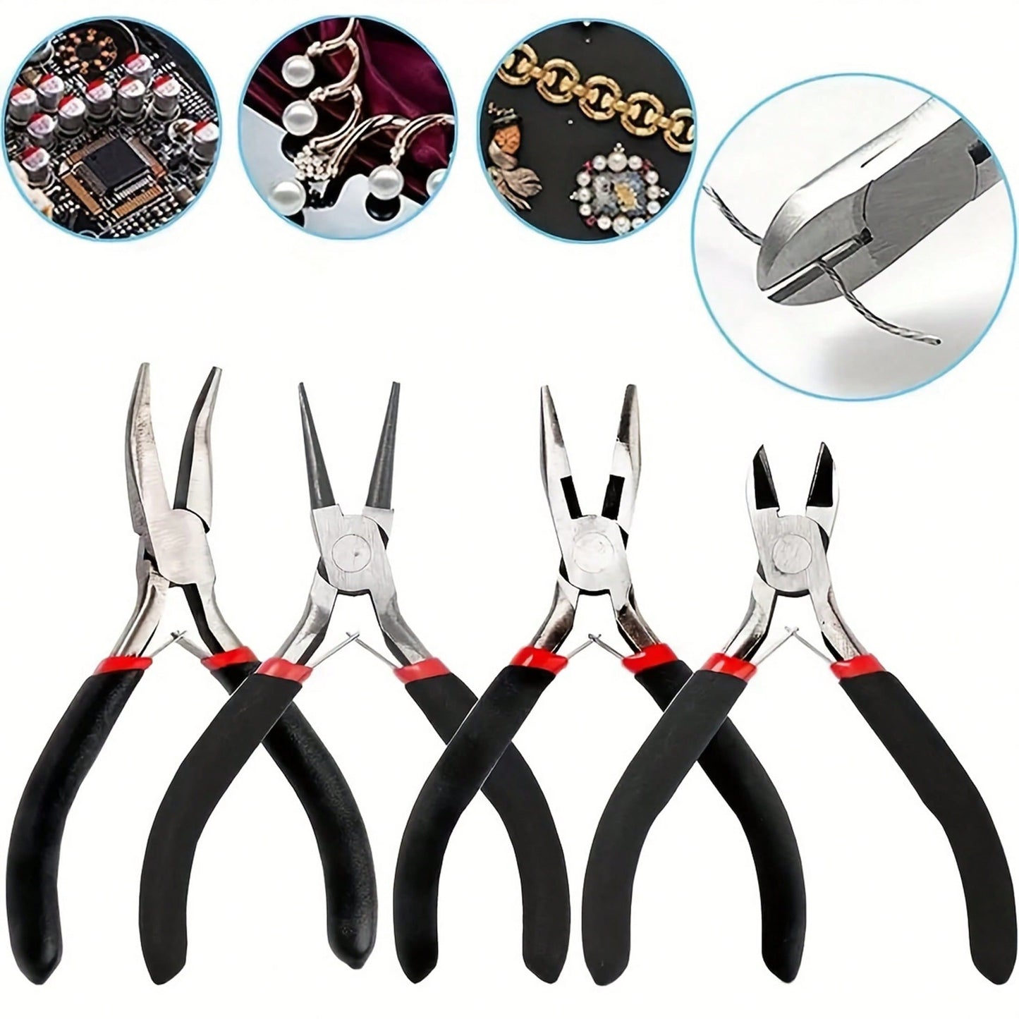 Jewelry Making Tool Kit, Multi-Function Tools, Household Essential, Mini Pliers Handcraft Tools, DIY Jewelry Accessories, Handcraft Pliers. Jewelry Making Tools And Accessories.