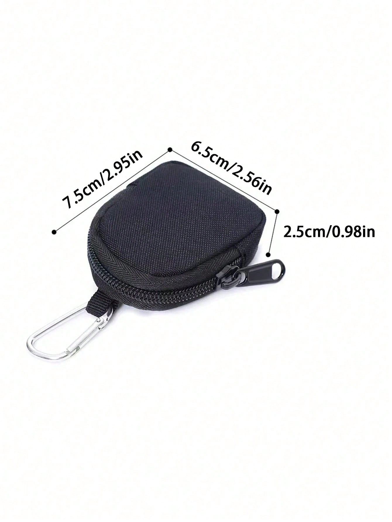 New Waist Bag Portable Small Pouch Round Wear-Resistant Small Wallet Outdoor Small Storage Bag For Men Mini Wallet
