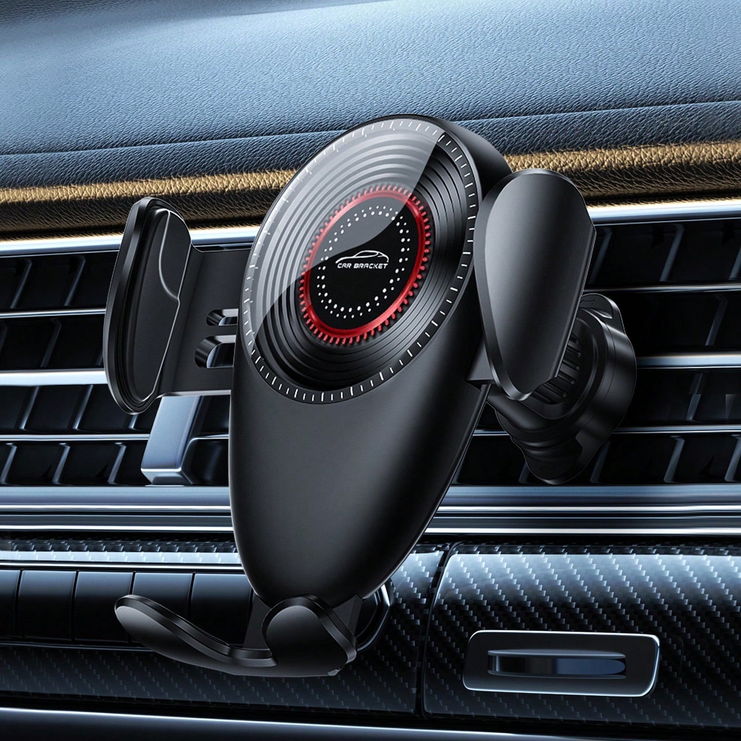 REMAX Air Vent Car Mount, Gravity‑Activated, Mechanical Locking For Stable & Anti‑Shake, One‑Hand Take & Place, Widely Compatible With 4‑7.2" Phones, Car Accessories, Car Stuff, Car Essentials