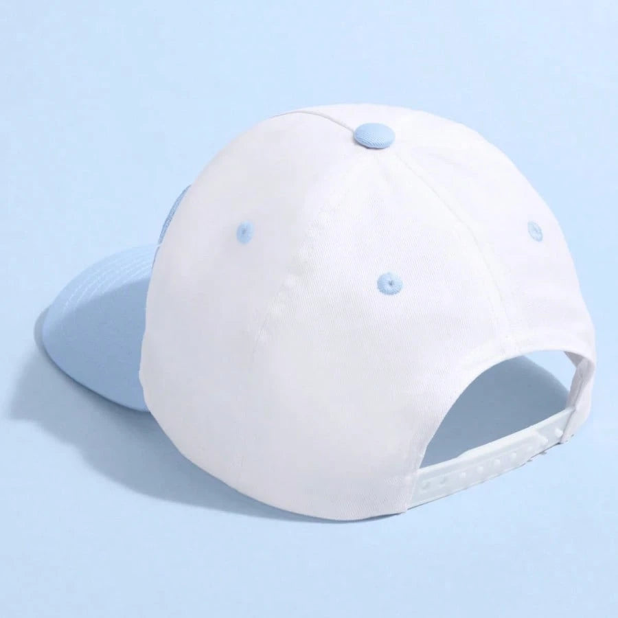 ZHUGLO Blue Bride Trucker Hat| Bachelorette Accessory, Bridal Headwear, Bach Party Decorations, Bridesmaid Gift, Wedding Cap