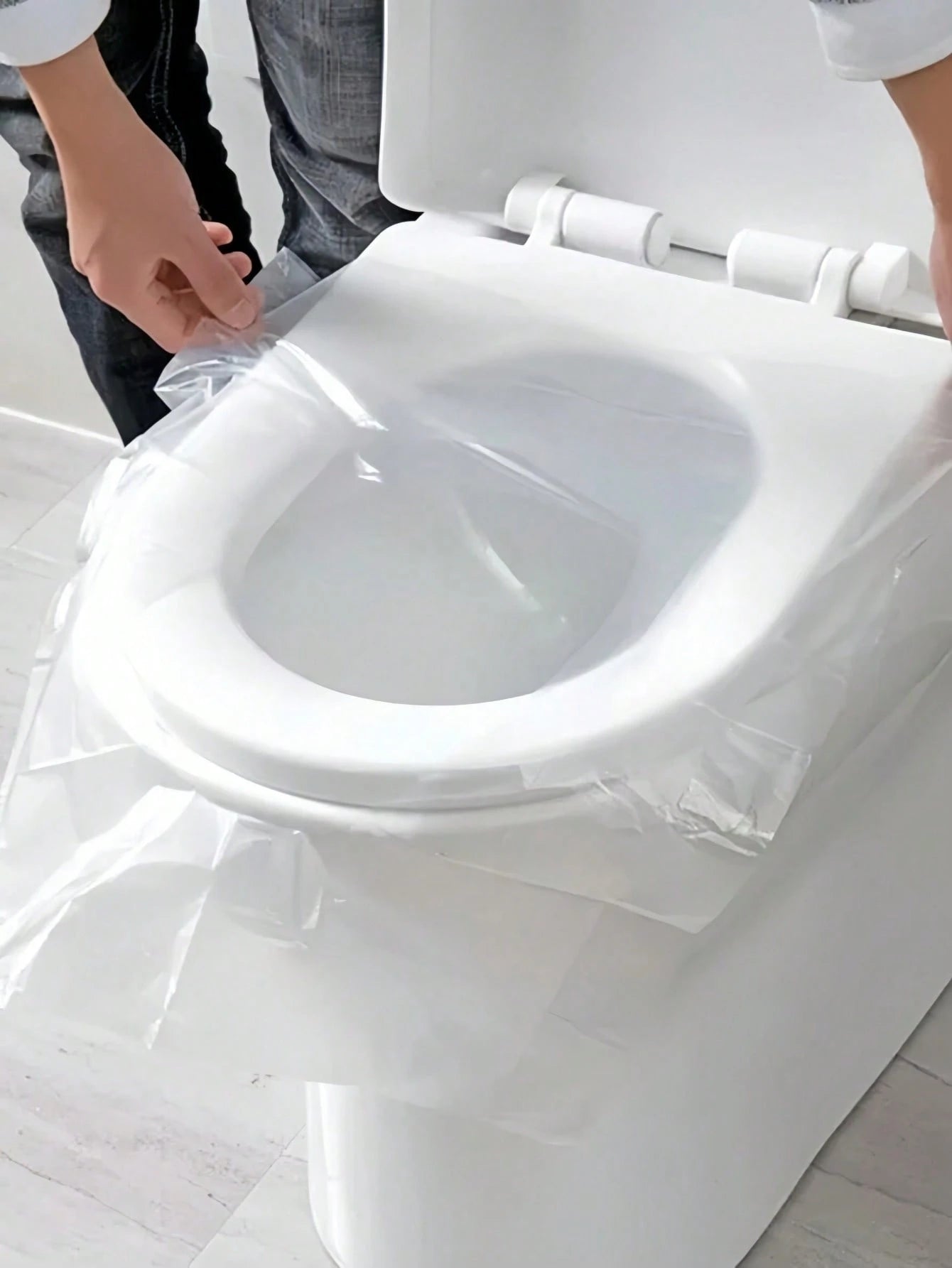 1/10/50pcs Disposable Travel Toilet Seat Cover Portable Travel Business Toilet Mat Waterproof Portable Toilet Paper Mat Travel Essential/Holiday Essentials/Bathroom/Travel Essentials/Camping/Travel/T