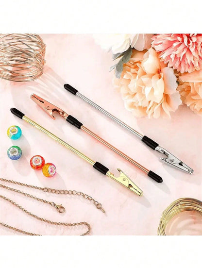 1/2/3/4PCS Bracelet Assist Wear Clip Jewelry Assistant Fastens And Hooks Device Jewelry Bracelet Necklace Watch Buckle Zipper