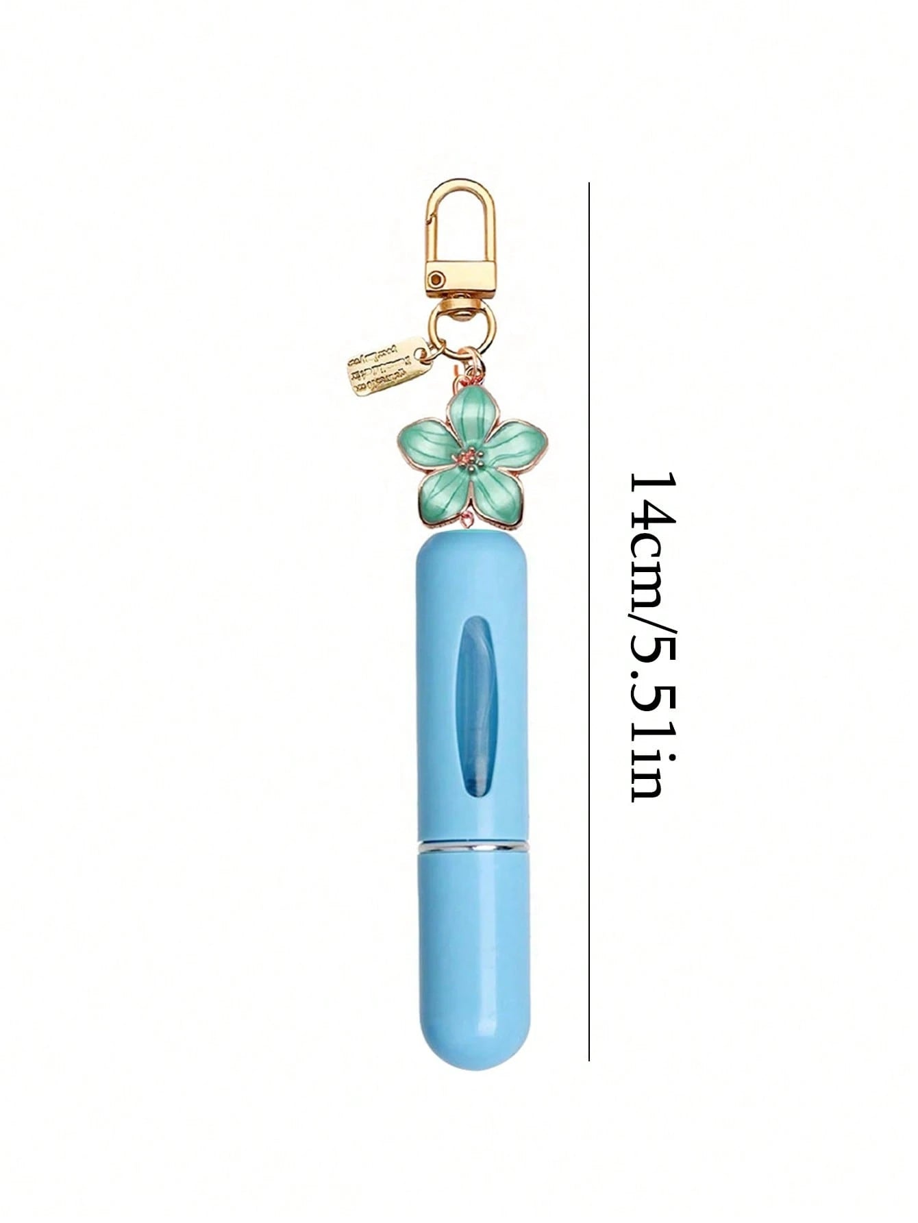 1/2/3pcs Summer Floral Pendant Perfume Spray Bottle, Refillable With Fragrance, Mini Portable Hydrating Essence Replacement Bottle, Gift For Female Friends Birthday/Holiday