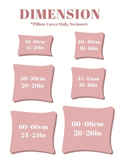 1/2/4pcs Blush Pink Luxury Faux Rabbit Fur Pillow Covers, Without Pillow Insert, Warm Soft & Comfortable, Fluffy Plush Home Decor Cushion Covers, For Living Room Sofa, Bedroom Bed, Large Decorative Pi