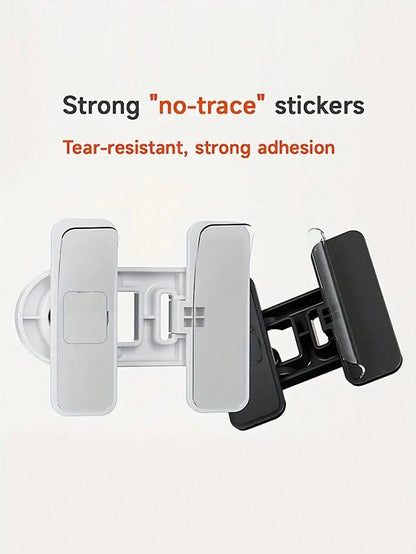 1/2pcs Easy Install Self-Adhesive Fridge/Oven Safety Lock- No Drilling Required, Child Safety Design, Comes With Strong Residue-Free Sticker