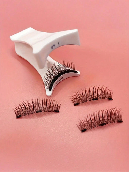 1/2pcs Professional Magnetic Eyelash Curler, Lightweight & Portable Magnetic Eyelash Curler, Only Includes Curler