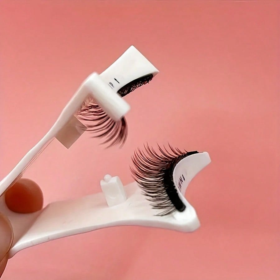 1/2pcs Professional Magnetic Eyelash Curler, Lightweight & Portable Magnetic Eyelash Curler, Only Includes Curler