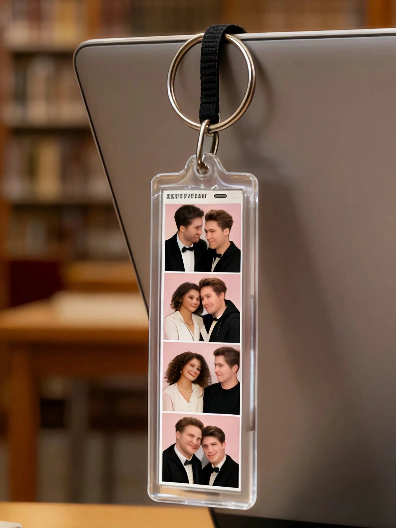 1/3/5 Personalized Photo And Text Keychains, Photo Strip Keychains, Valentine's Day Gifts, Photo Keychains, Anniversary Gifts, Bag Accessories, Birthday Gift