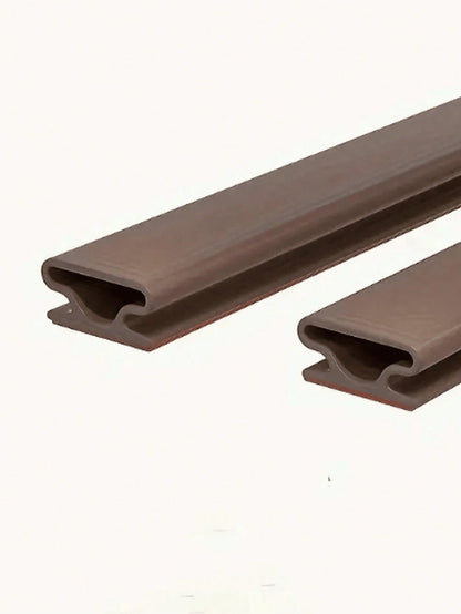 1/3pcs 6-Meter Silicone Rubber Sealing Strip, Door Sealing Strip, Professional Door And Window Self-Adhesive Window Sealing Strip, Self-Adhesive Rear Door Windproof Strip, Rubber Anti-Collision Strip