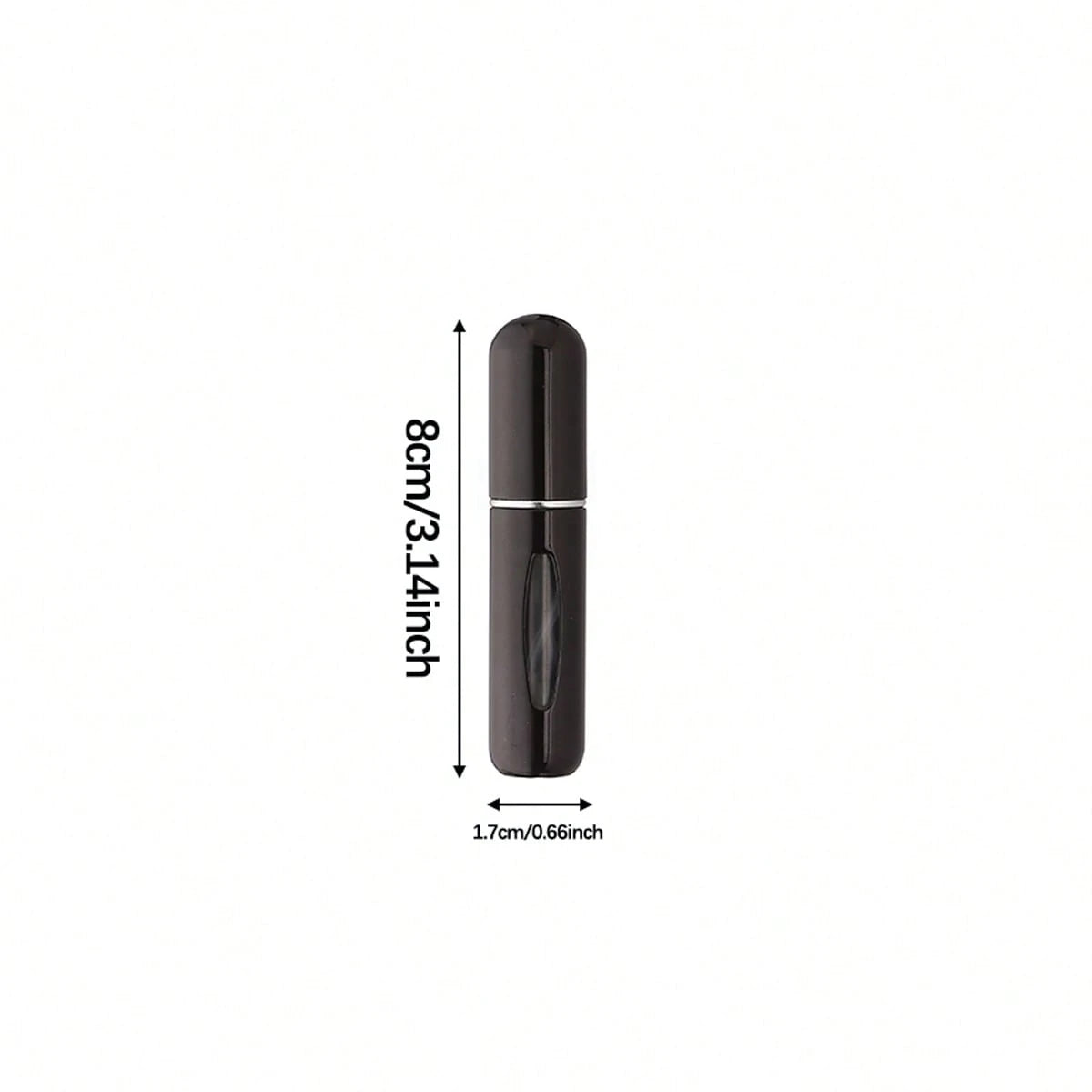 1/5/10/20/50pcs Portable 5ml Mini Refillable Perfume Atomizer, Travel Essential, Household Must-Have, Unisex Spray Cosmetic Container, Suitable As Christmas, Halloween And Other Holiday Gifts
