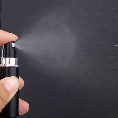 1/5/10/20/50pcs Portable 5ml Mini Refillable Perfume Atomizer, Travel Essential, Household Must-Have, Unisex Spray Cosmetic Container, Suitable As Christmas, Halloween And Other Holiday Gifts