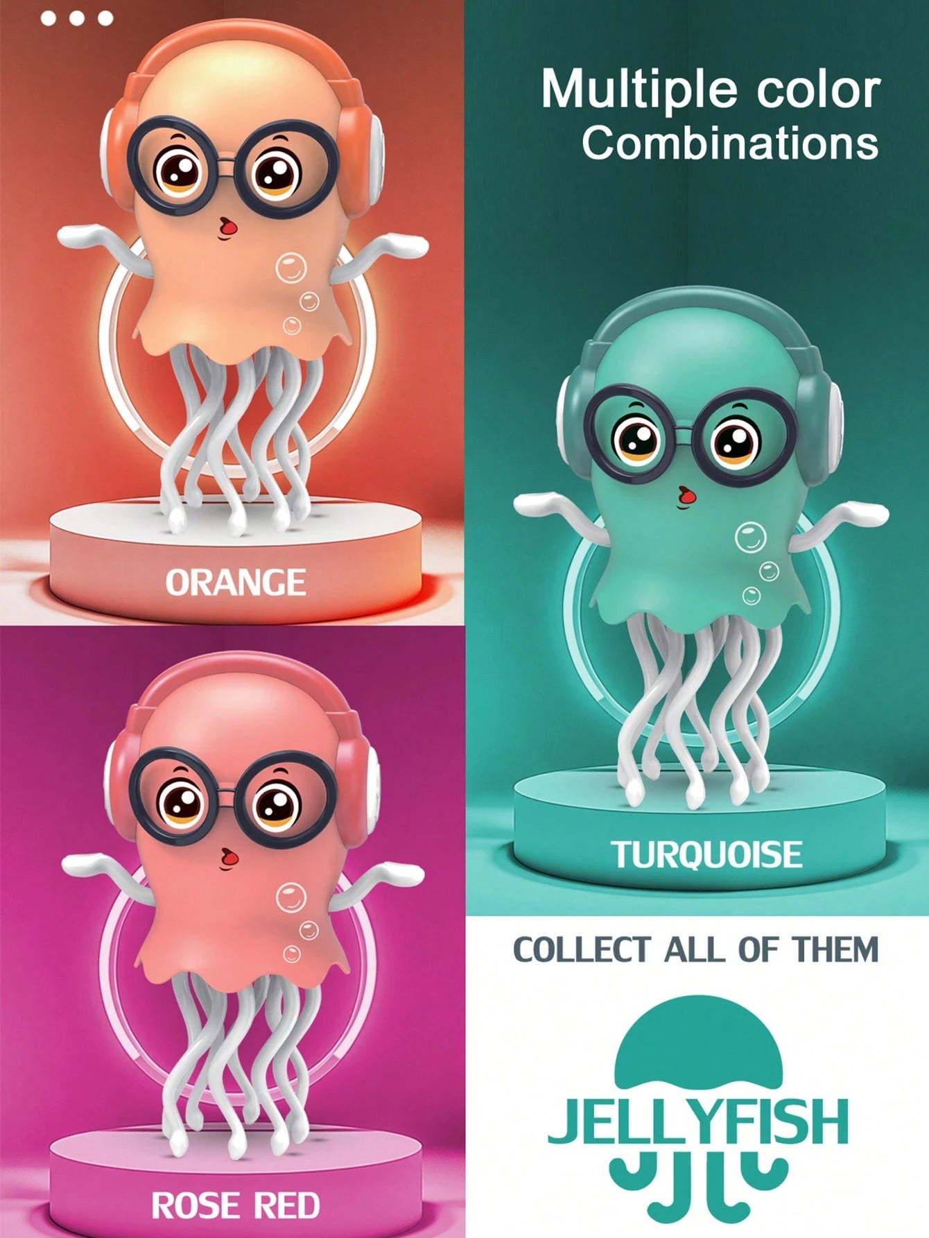 1 Box Electric Dancing Octopus Toy- Automatic Jellyfish Evasion Robot With 360° Wheels, LED Lights And Dynamic Music, Interactive Pet Toy For Kids To Relieve Stress, Best Birthday/Christmas Gift For