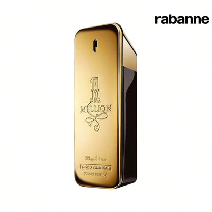 1 Million By Paco Rabanne For Men's Eau De Toilette TESTER 3.4 Fl Oz 100 Ml