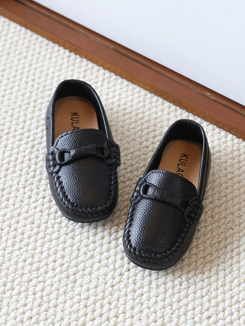 1 Pair Baby Fashion Casual Loafers Soft Sole Dress Shoes Toddler Wedding Flats Boys Girls Shoes