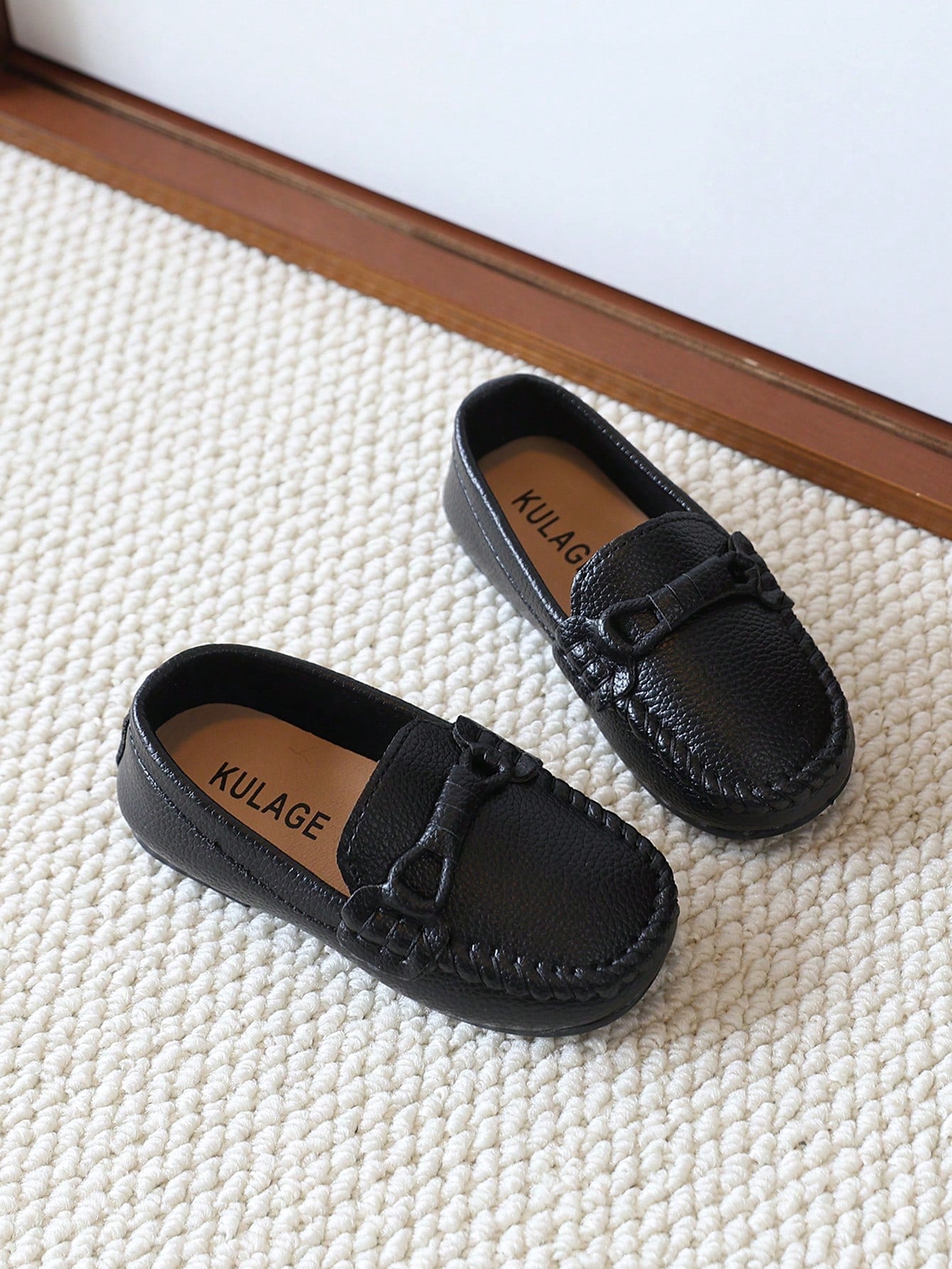 1 Pair Baby Fashion Casual Loafers Soft Sole Dress Shoes Toddler Wedding Flats Boys Girls Shoes