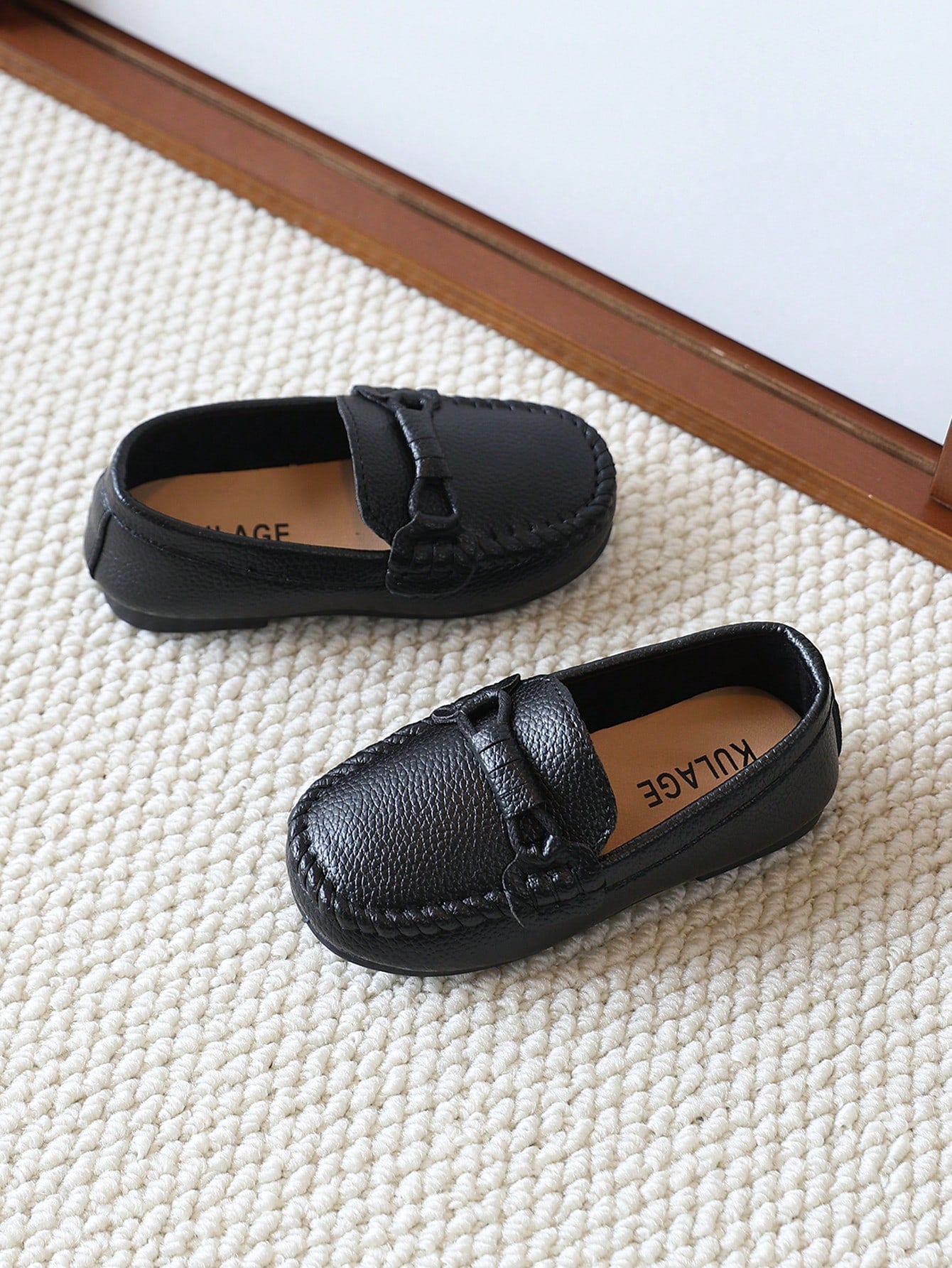 1 Pair Baby Fashion Casual Loafers Soft Sole Dress Shoes Toddler Wedding Flats Boys Girls Shoes