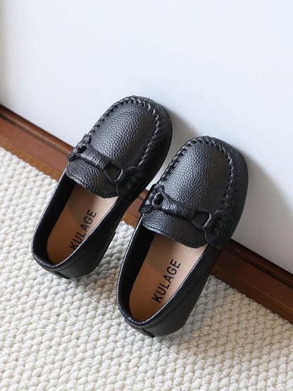 1 Pair Baby Fashion Casual Loafers Soft Sole Dress Shoes Toddler Wedding Flats Boys Girls Shoes
