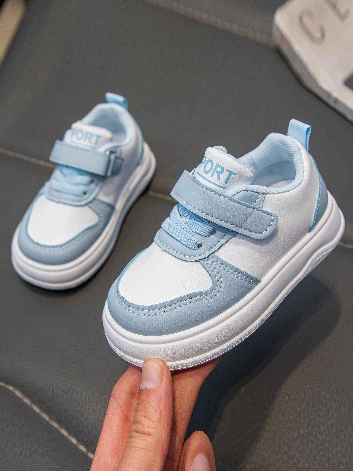 1 Pair Baby Thick Sole Sports Shoes, Casual Sneakers For Spring & Autumn