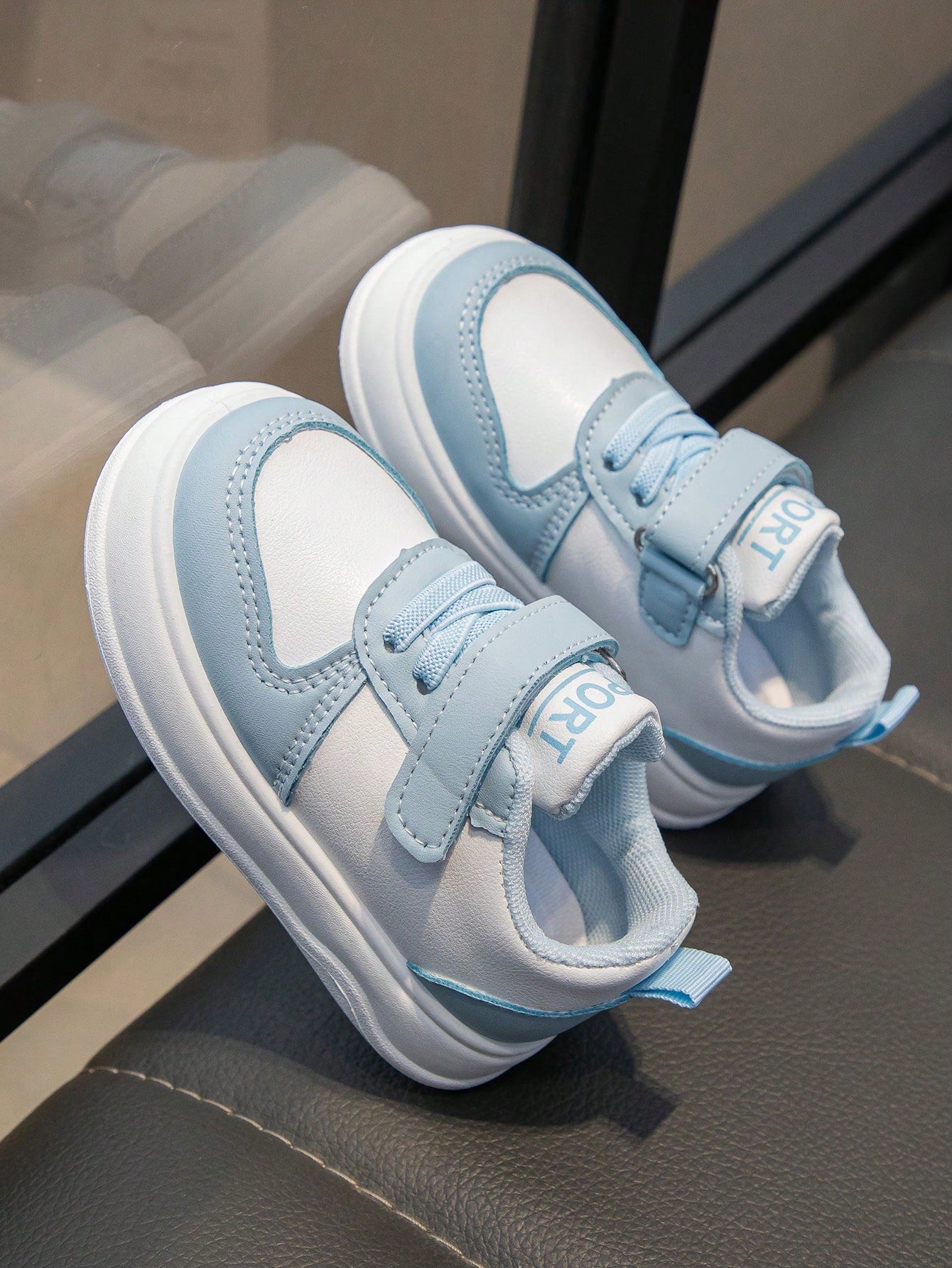 1 Pair Baby Thick Sole Sports Shoes, Casual Sneakers For Spring & Autumn