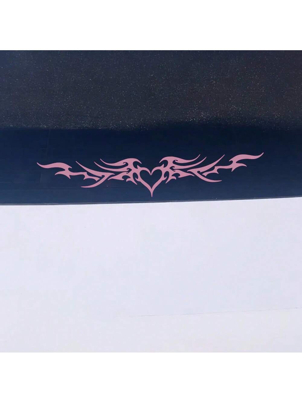 1 Pc Heart Wings Car Bumper Sticker Rear Windshield Decal, Cute Vinyl Y2K Tramp Stamp Decal For Cars, Trucks