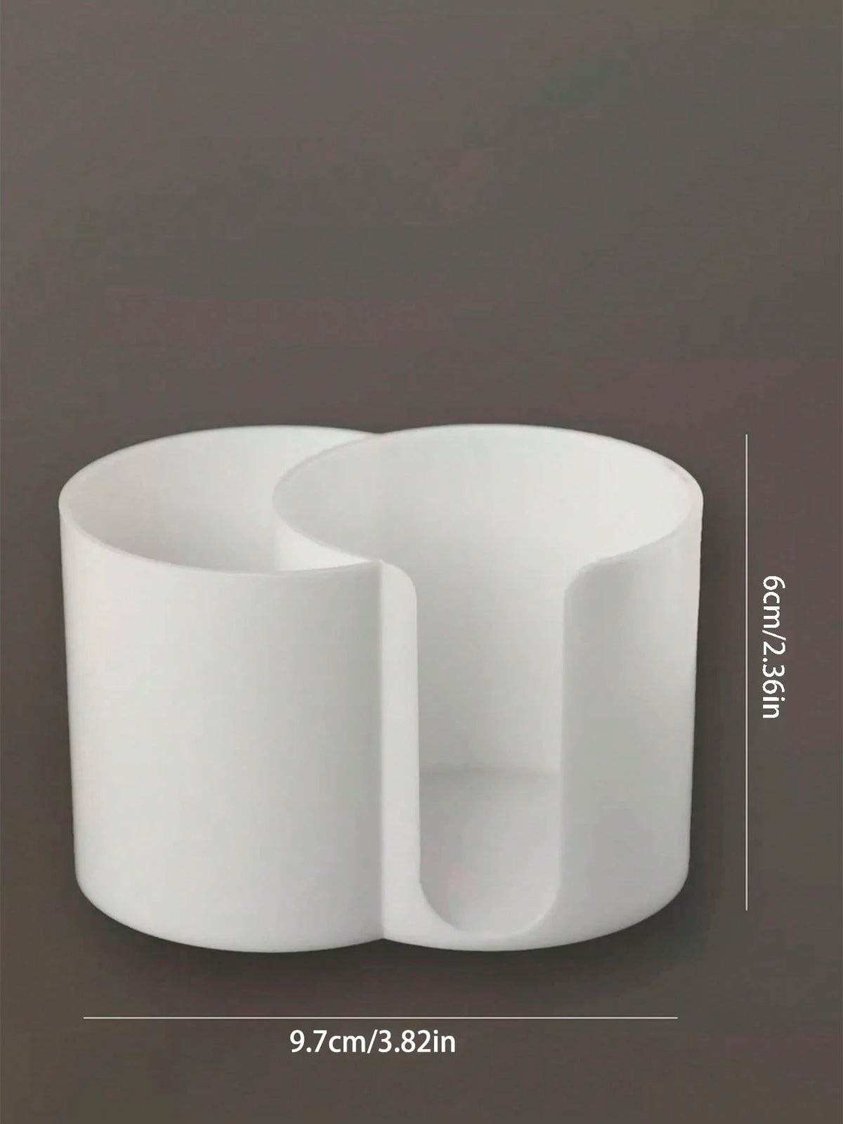 1 Pc Holder, Bathroom Cup Toothpick Dispenser, Round Paper Cup Toothpick Storage Box, Bathroom Accessory Storage Box, Vanity Makeup Storage Box Set,For Holiday Beach, Bathroom Collection, Bedroom Co