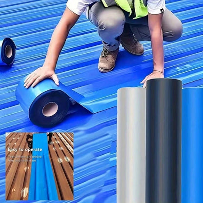 1 Roll Metal Surface & Roof Waterproof Tape- Leak-Proof, Anti-Rust Adhesive For Insulation, Temperature Control, Roof Repair