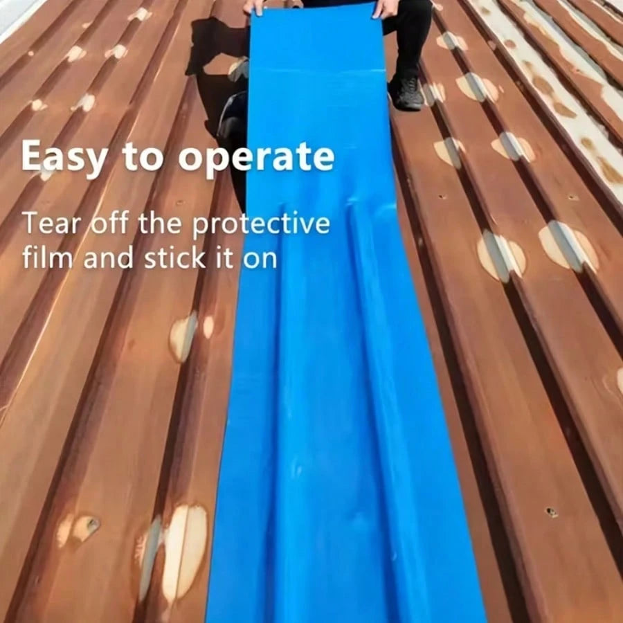 1 Roll Metal Surface & Roof Waterproof Tape- Leak-Proof, Anti-Rust Adhesive For Insulation, Temperature Control, Roof Repair