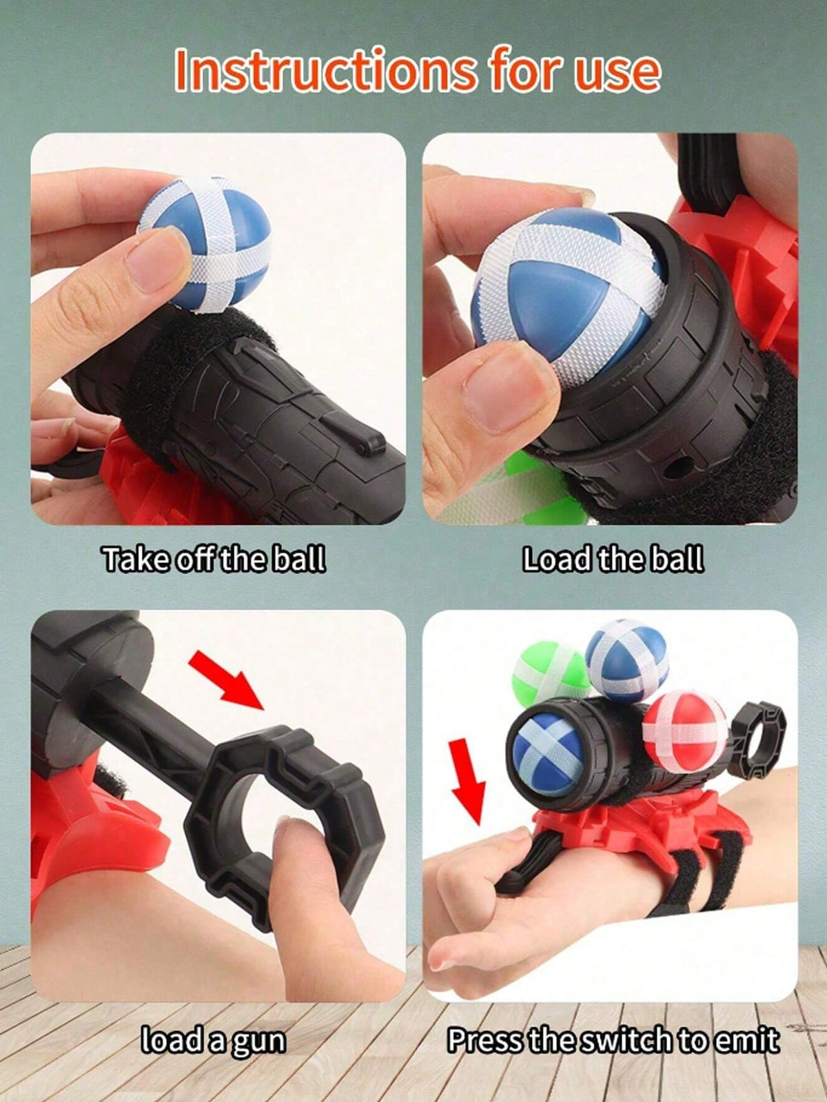 1 Set Spider Web Shooter Toy For Boys, Includes Sticky Balls And Targets, Great For Role Play And Holiday Gifts