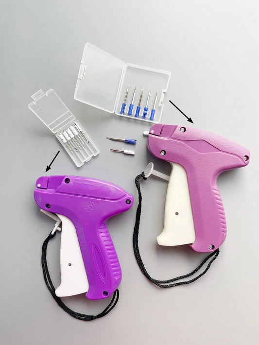 1 Set Tagging Gun Kit-1 Tagging Gun For Clothing,5 Price Tag Gun Needles,2240 Tag Pins.Price Tag Attacher Gun For Garment And Retail,DIY Apparel Tagging For Garment Price Tags