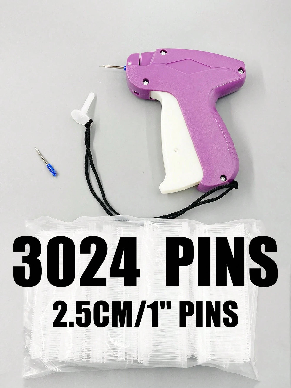 1 Set Tagging Gun Kit-1 Tagging Gun For Clothing,5 Price Tag Gun Needles,2240 Tag Pins.Price Tag Attacher Gun For Garment And Retail,DIY Apparel Tagging For Garment Price Tags