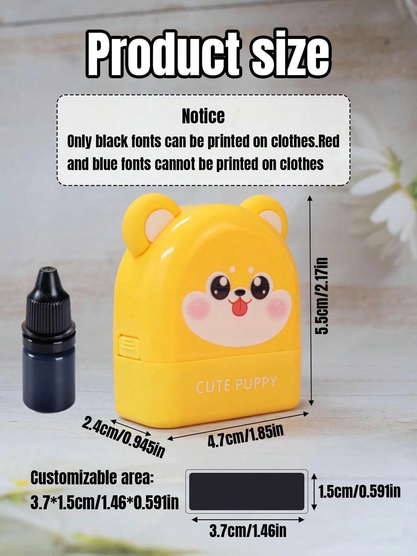 1 Stamp + 100 Stickers, Customized Name Stamp Set, Personalized Cute Cartoon Style Stamp, Suitable For Home, Office, 3 Ink Colors, Daily Organization, Customizable Gift For Friends And Family, Back To