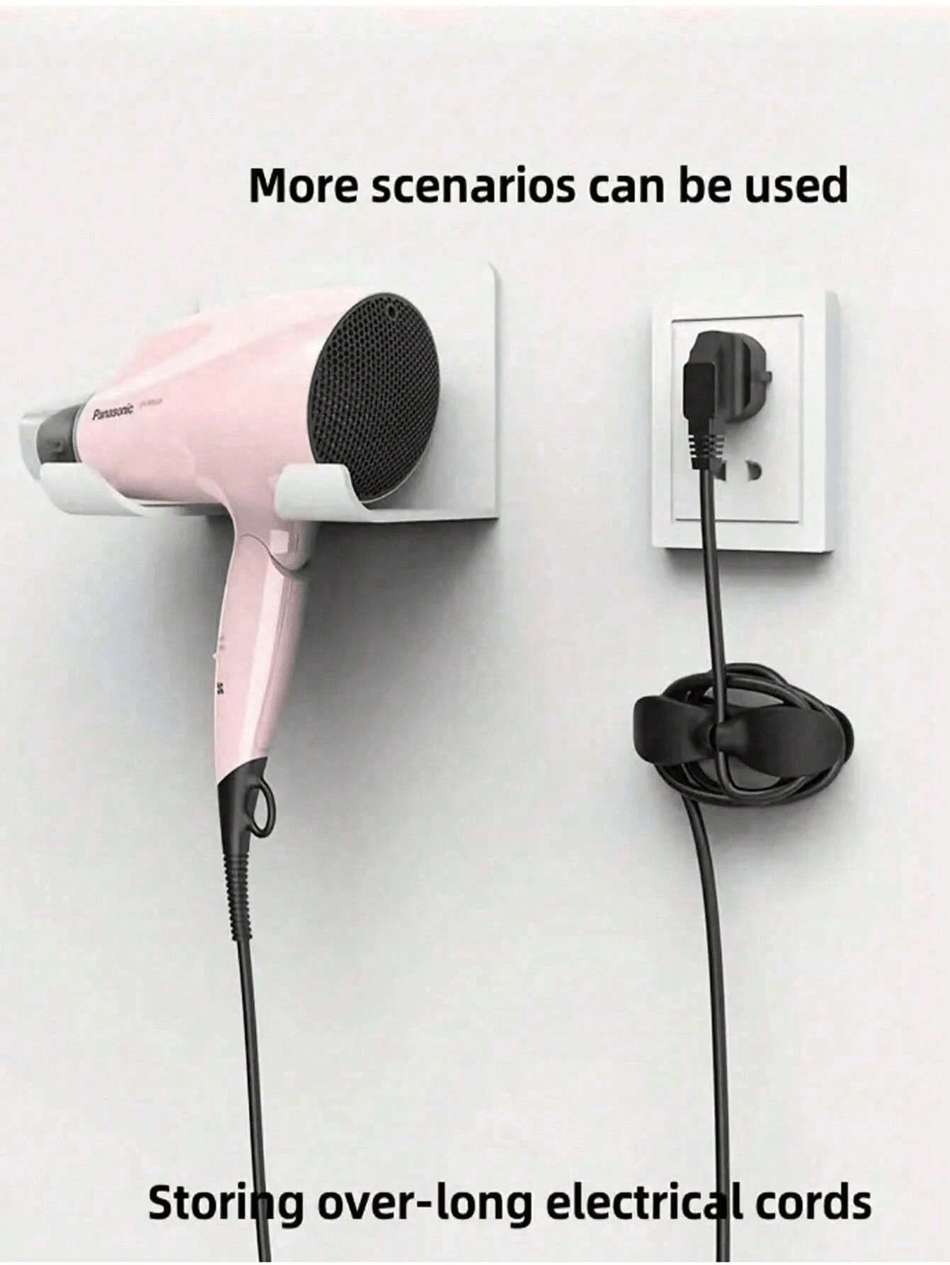 10/5pcs Solid Color Small Kitchen Appliance Cable Organizer Upgraded Kitchen Power Cord Organizer,Household Organizer And Storage Too Cable Management Bracket,For Kitchen Appliances And Electronic Dev