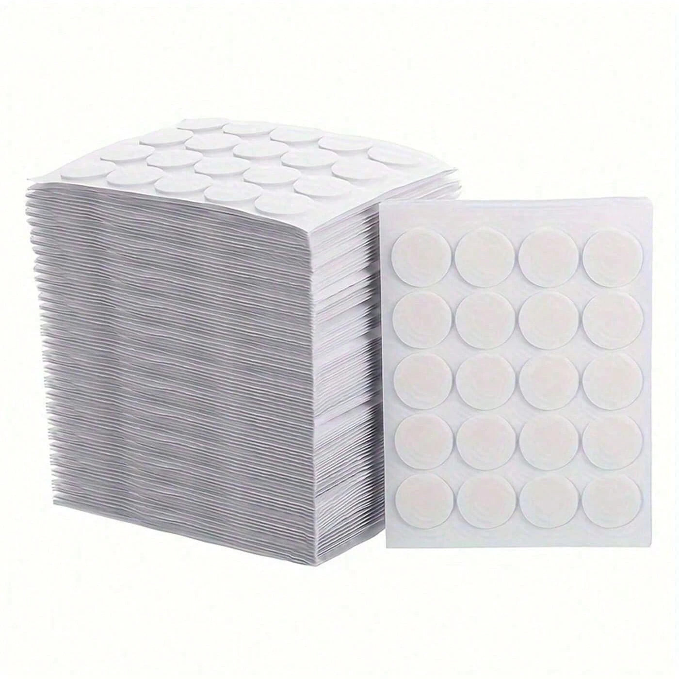 100-500pcs Candle Wick Stickers Adhesive Heat Resistance Foam Double-Sided Tape 2cm For Wax Fixed Base Holder Stand Candle Making Supplies