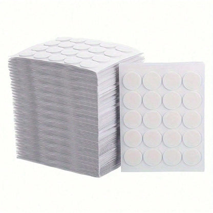 100-500pcs Candle Wick Stickers Adhesive Heat Resistance Foam Double-Sided Tape 2cm For Wax Fixed Base Holder Stand Candle Making Supplies