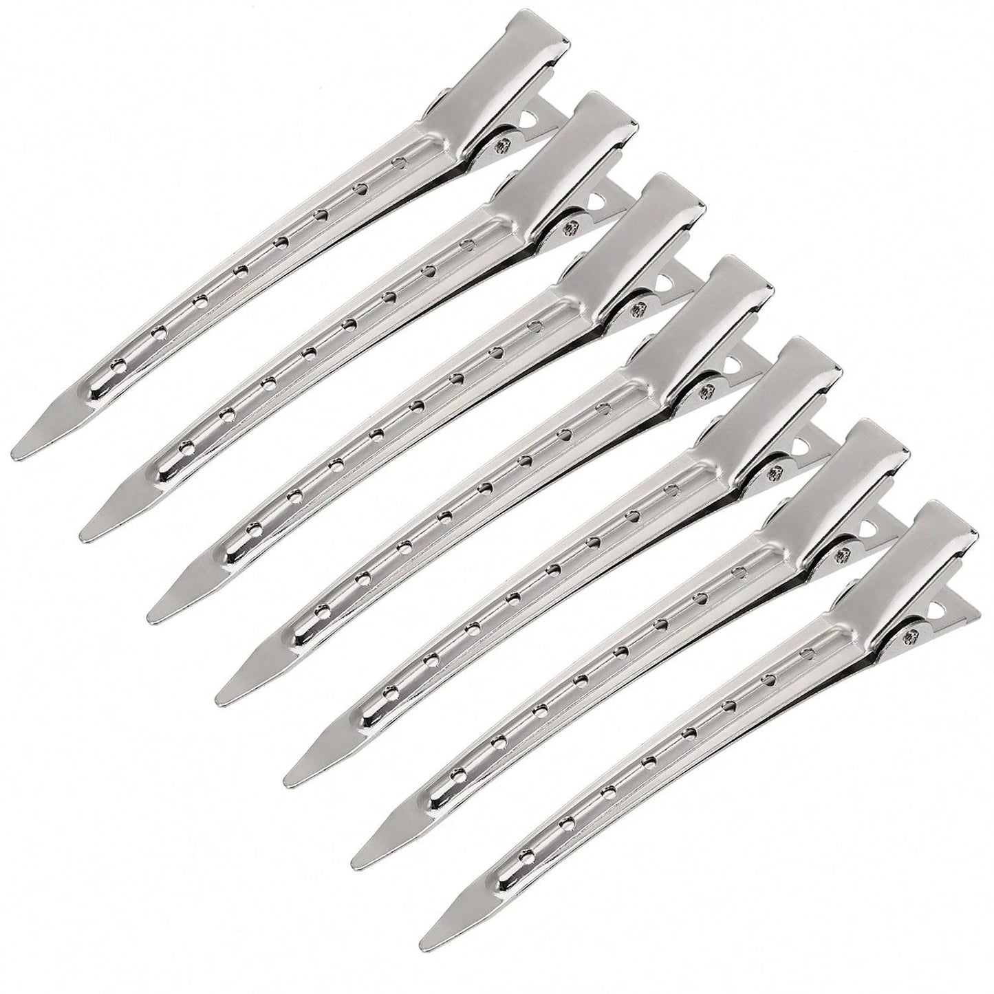 100Pcs Professional Ladies Salon Fixed Hair Pin 5.5cm Curl Metal Hair Clips Hair Root Fluffy Clips DIY Tools Hair Accessories Makeup No Crease Hair Clip Hairdressing Styling Tool(100pcs/50pcs/30pcs/15