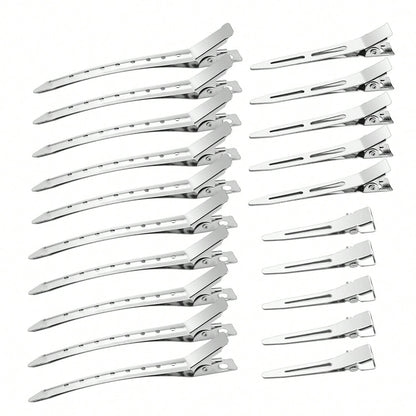 100Pcs Professional Ladies Salon Fixed Hair Pin 5.5cm Curl Metal Hair Clips Hair Root Fluffy Clips DIY Tools Hair Accessories Makeup No Crease Hair Clip Hairdressing Styling Tool(100pcs/50pcs/30pcs/15