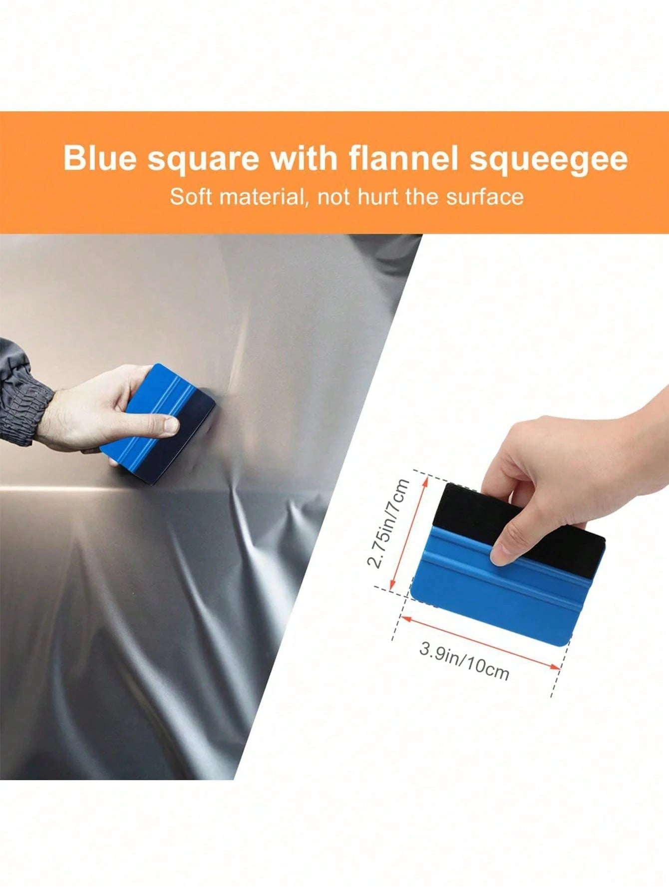 10PCS Professional Car Color Change Film Tool Set, Car Wrap Seam Finishing & Edge Trimming Tools, Scraper, Utility Knife, Seam Filler