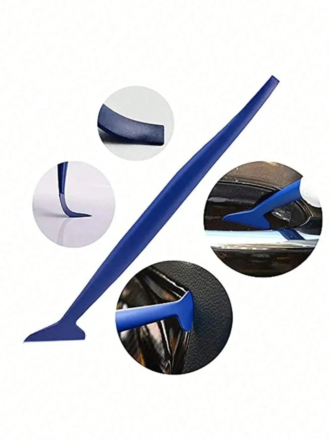 10PCS Professional Car Color Change Film Tool Set, Car Wrap Seam Finishing & Edge Trimming Tools, Scraper, Utility Knife, Seam Filler