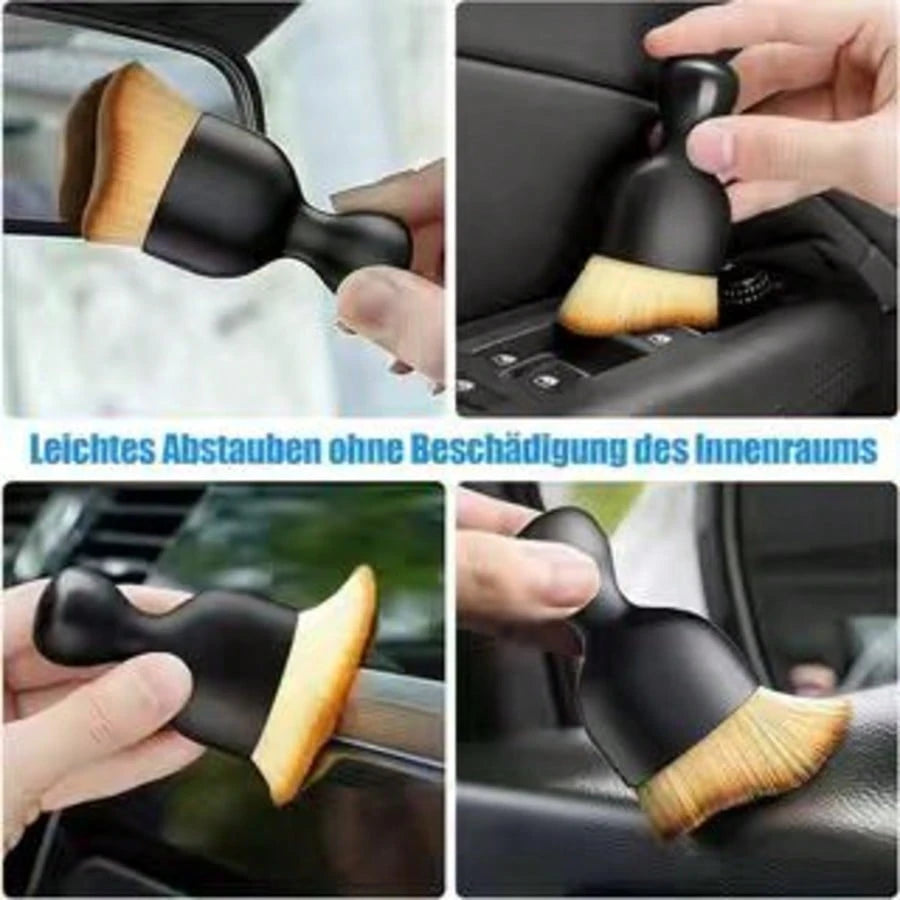 11-Piece Car Cleaning Kit, Including Tire Brush, Microfiber Cleaning Glove, Thick Absorbent Scratch-Removal Pad, And Detailing Sponges For Interior And Exterior Car Care, Professional Car Detailing Cl