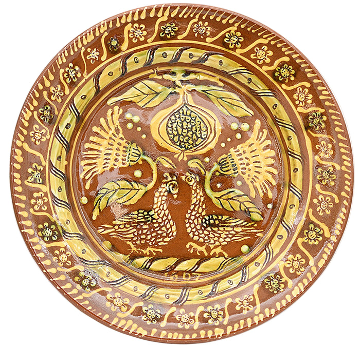 11" Slipware Plates