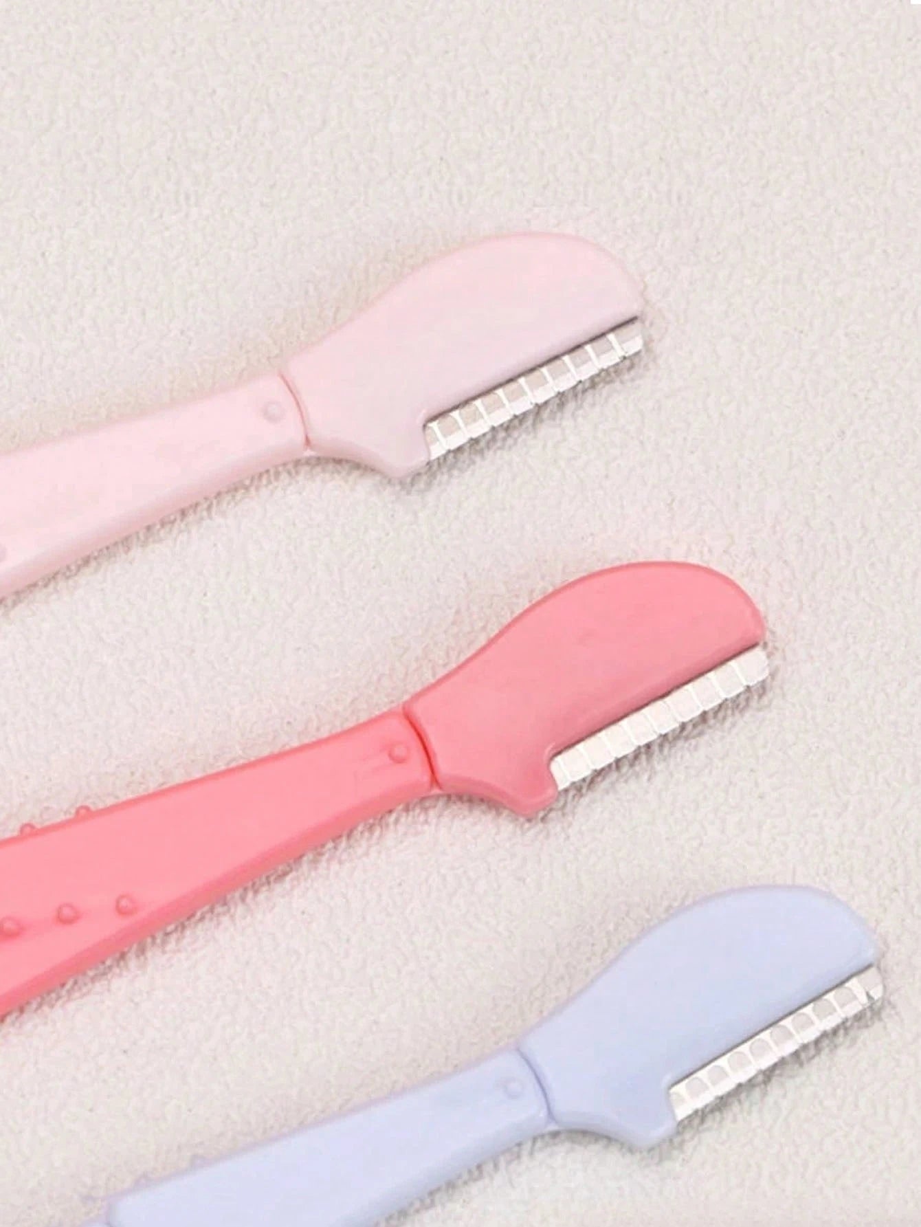 12/10/6/5/3pcs Straight Tip Eyebrow Trimmer Beauty Tools For Beginners, Anti-Scratch Eyebrow Razor,Hair Products And Accessories For Barber Salon Beauty Travel Essentials