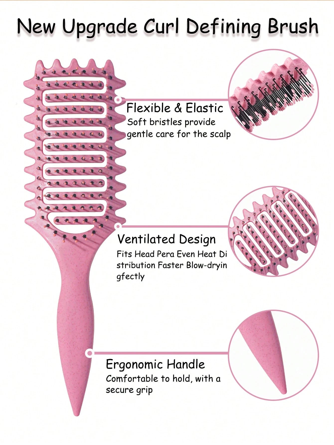12/11/6/5/4/2pcs Unisex Hair Styling Comb Set (New Upgraded Curling & Styling Comb, 9-Row Nylon Air Cushion Styling Comb, Volumizing Comb, Tail Comb, Edge Comb, Spray Bottle, 4 Alligator Hair Clips, F
