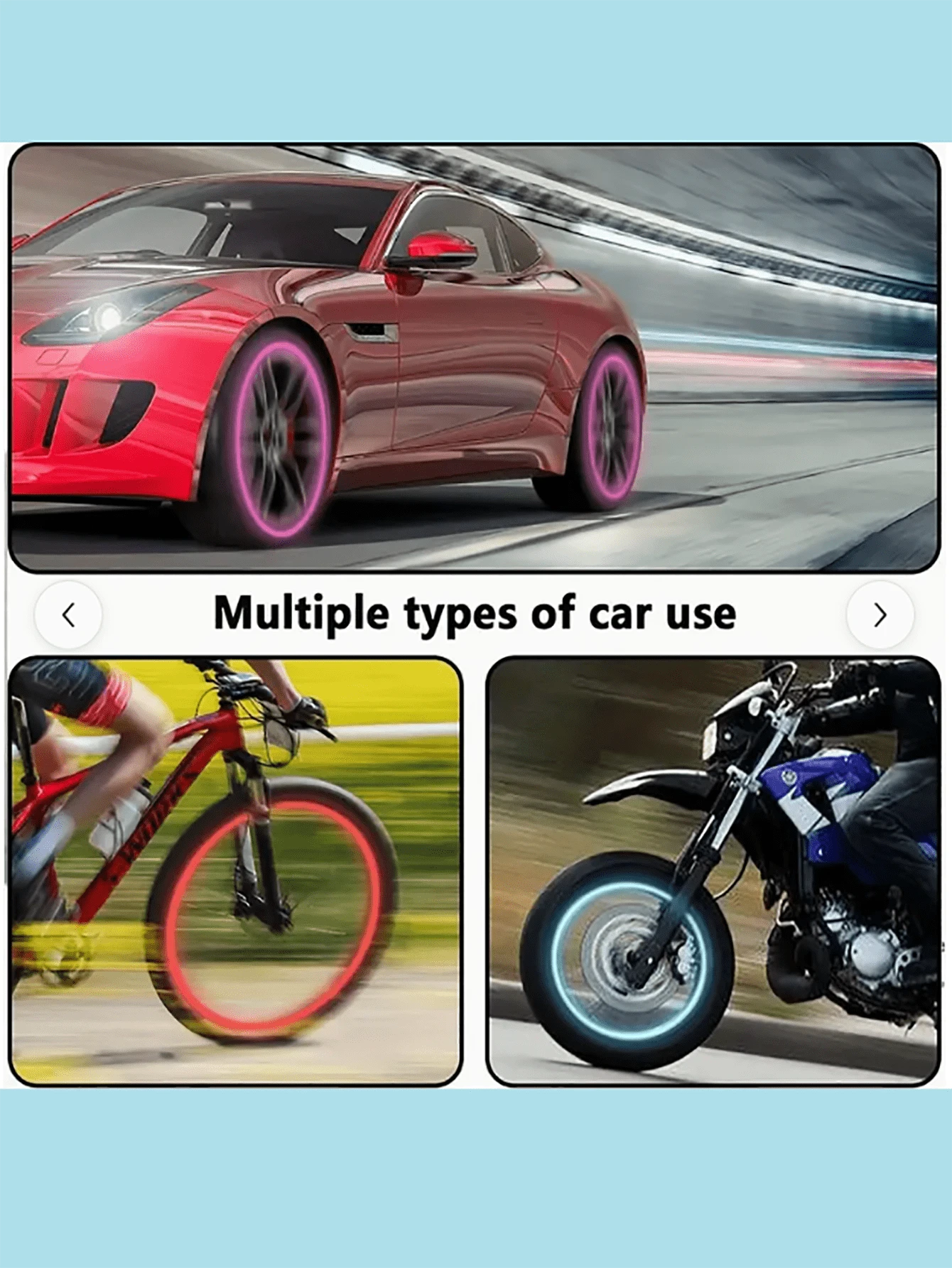 12/8pcs Luminous Tire Valve Stem Caps- Light Up Your Ride With These Unique Car Accessories!