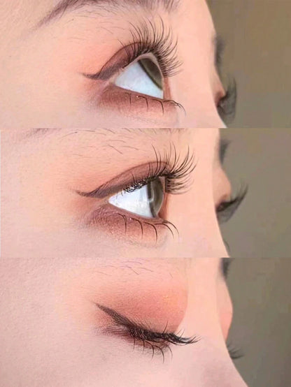 120 Pairs 11mm Natural-Looking Fanned Out Criss-Cross Soft & Unique Reusable Fake Eyelashes, Suitable For Daily Wear, Wedding, Date, Party, Music Festival