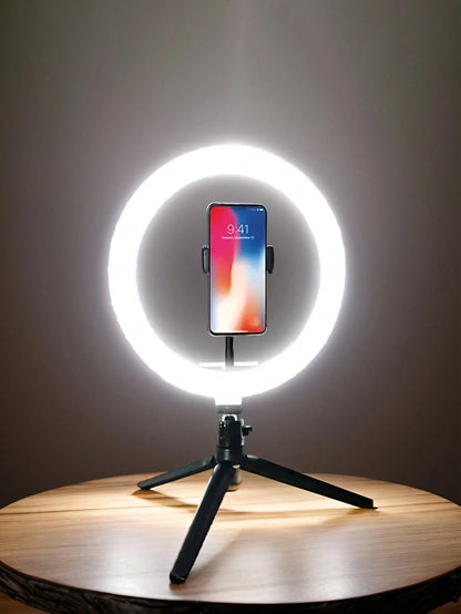 12inch Ring Light LED Selfie Photography Fill Lamp With 160cm Tripod & For Video Live Cosmetic Lamp